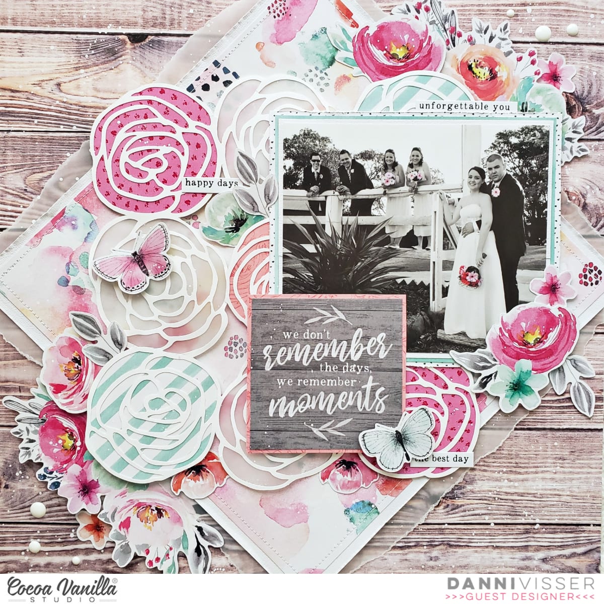 We Remember Moments | Unforgettable Collection | Guest Designer Danni Visser