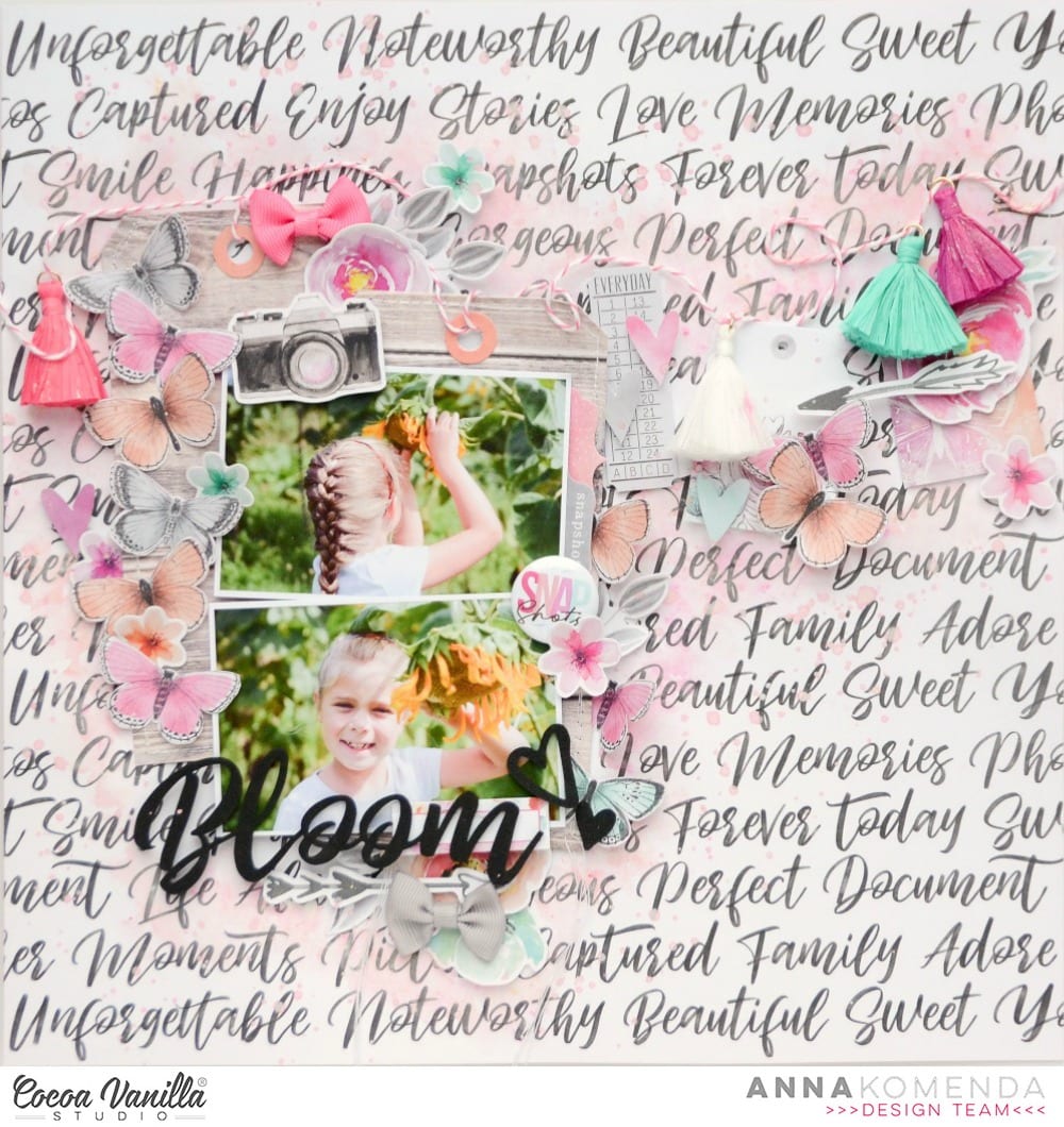 Bloom | Unforgettable layout | Anna Komenda