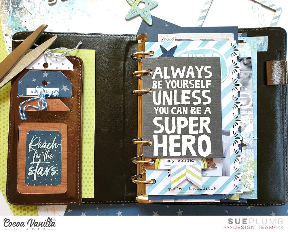 “Be a Super Hero” mini album | Boys Rule collection | Sue Plumb
