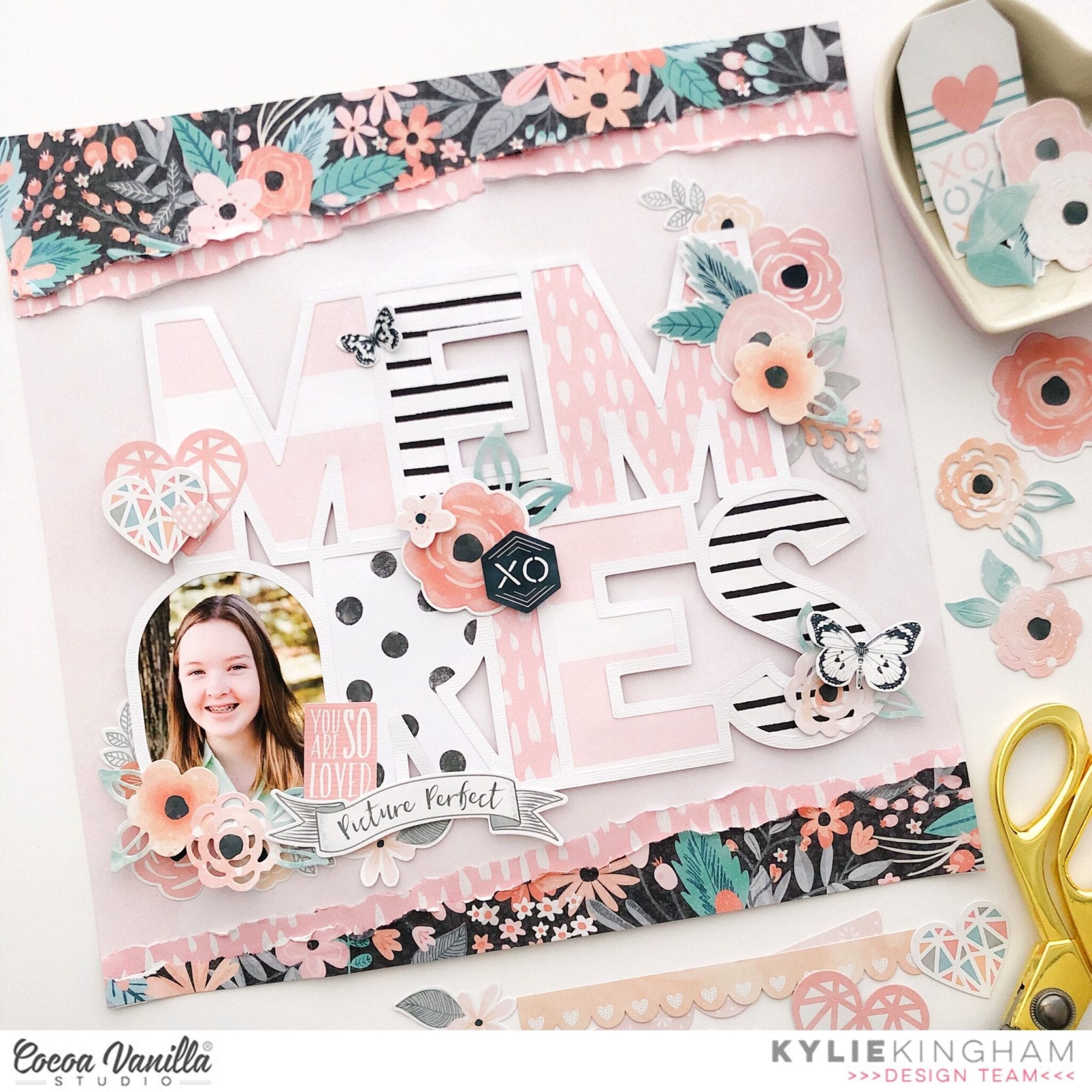 Memories layout | Love Always collection | Kylie Kingham.