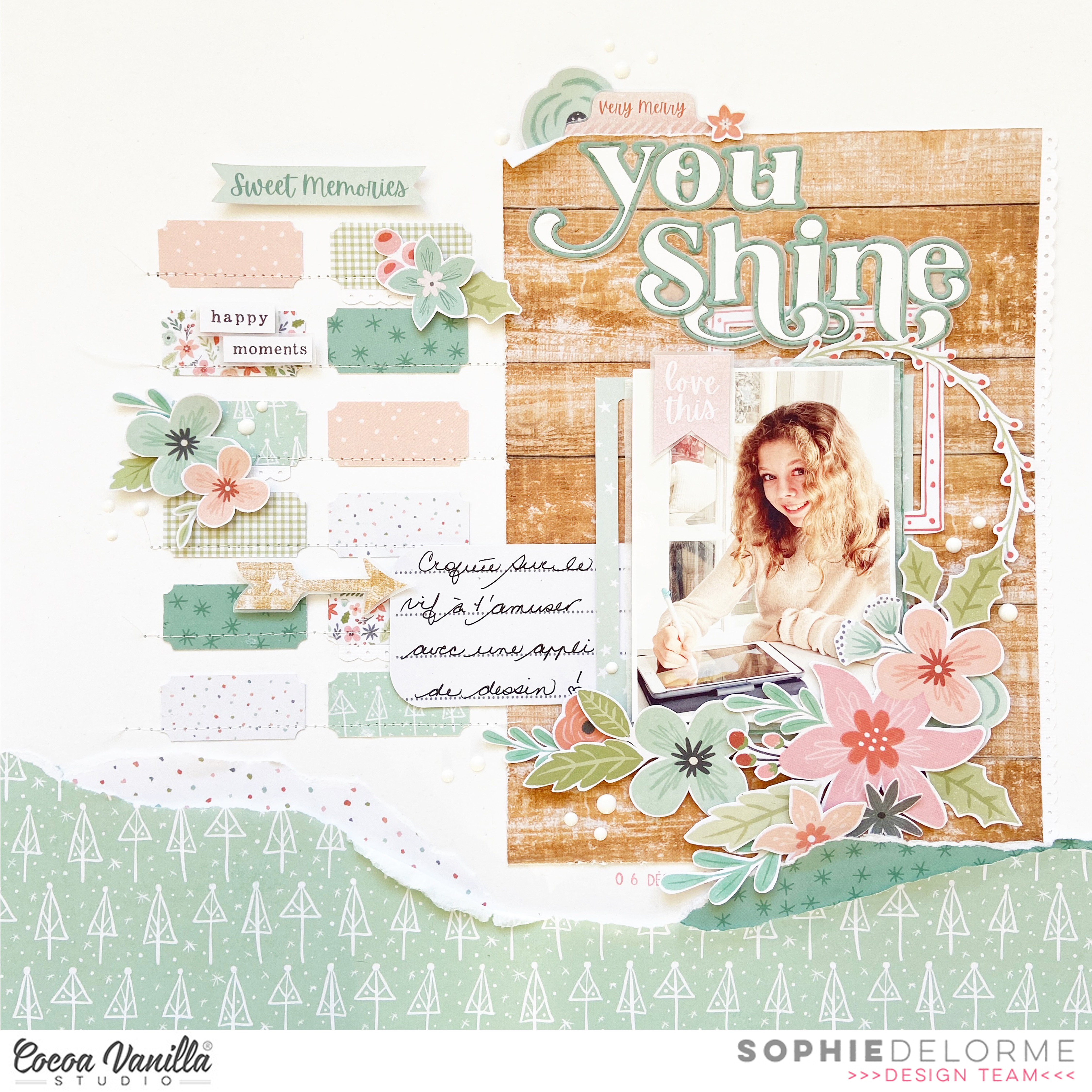 YOU SHINE | MERRY & BRIGHT COLLECTION | Sophie Delorme