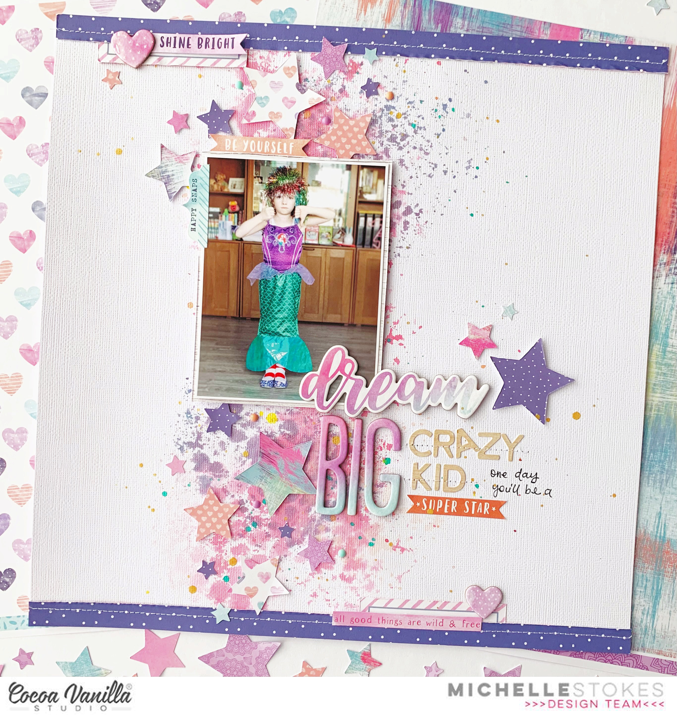 Dream Big Crazy Kid | Bohemian Dream Collection | Michelle Stokes