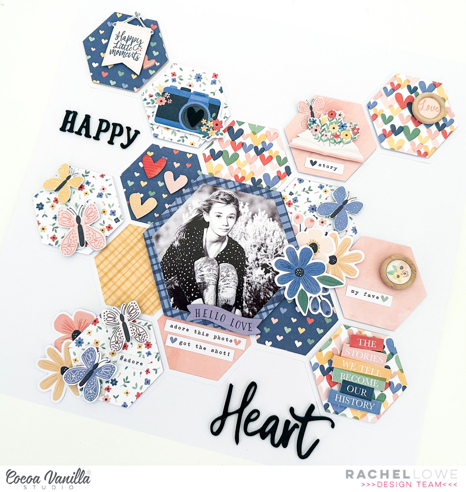 Happy Thanksgiving Day - Scrapbook Page Title Sticker